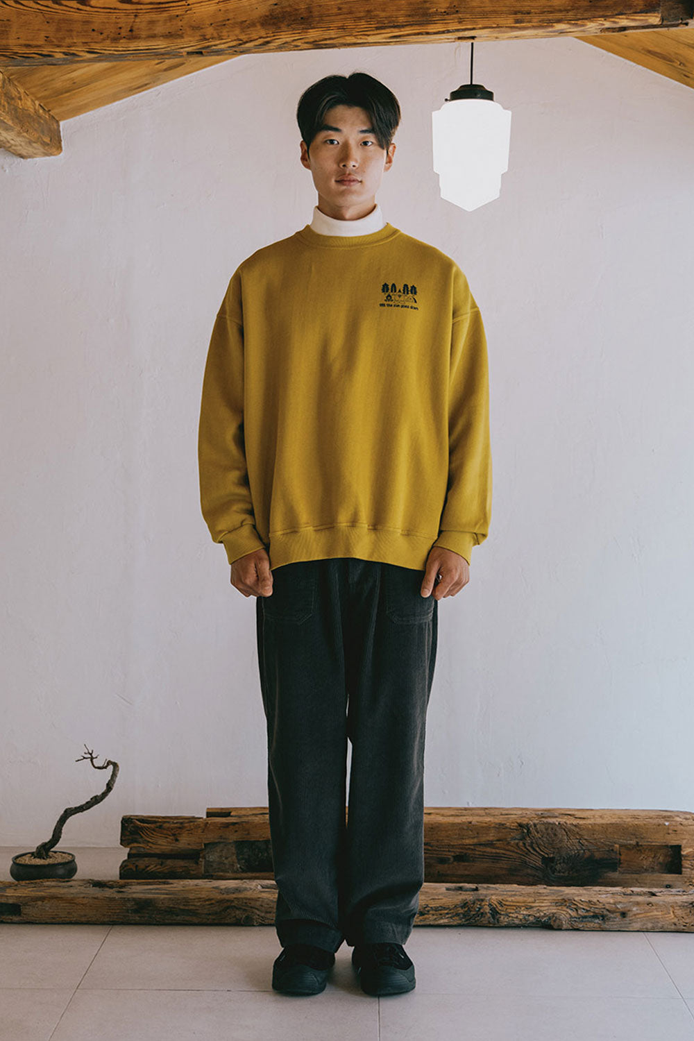 Yeti Fluff Sweatshirt (Mustard)