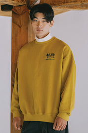 Yeti Fluff Sweatshirt (Mustard)