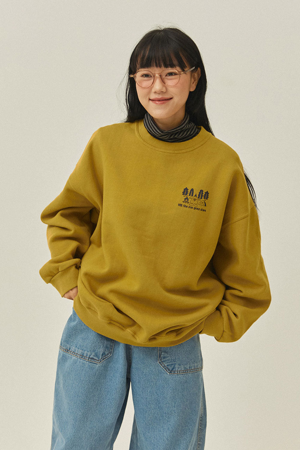 Yeti Fluff Sweatshirt (Mustard)