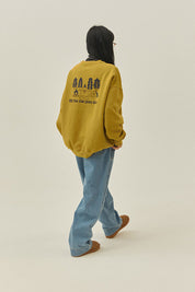 Yeti Fluff Sweatshirt (Mustard)