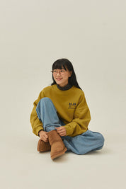 Yeti Fluff Sweatshirt (Mustard)