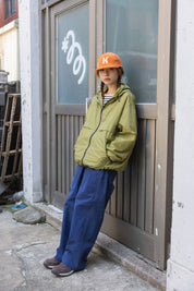 Two Tuck Wide Pants (Blue)